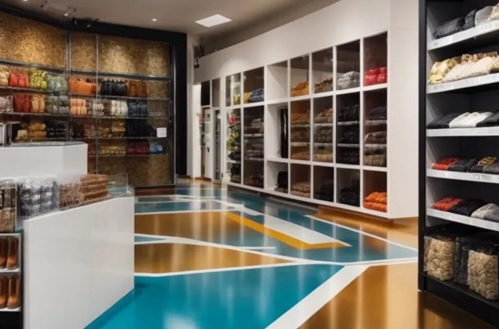 Retail Reinvented: Captivate Customers With Metallic Epoxy Floors