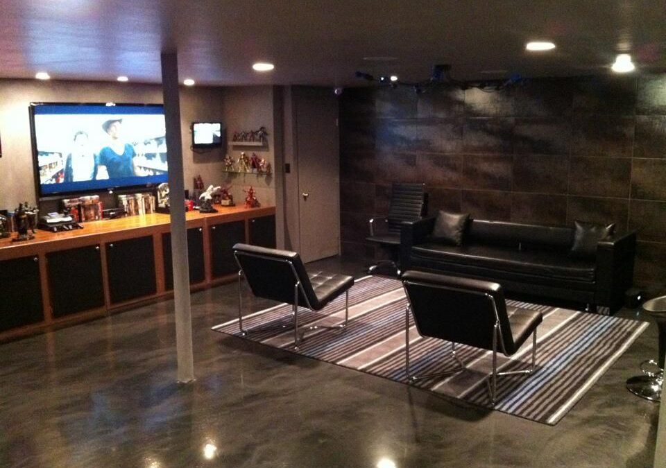 Create a Chandler Man Cave Paradise With Epoxy Flooring