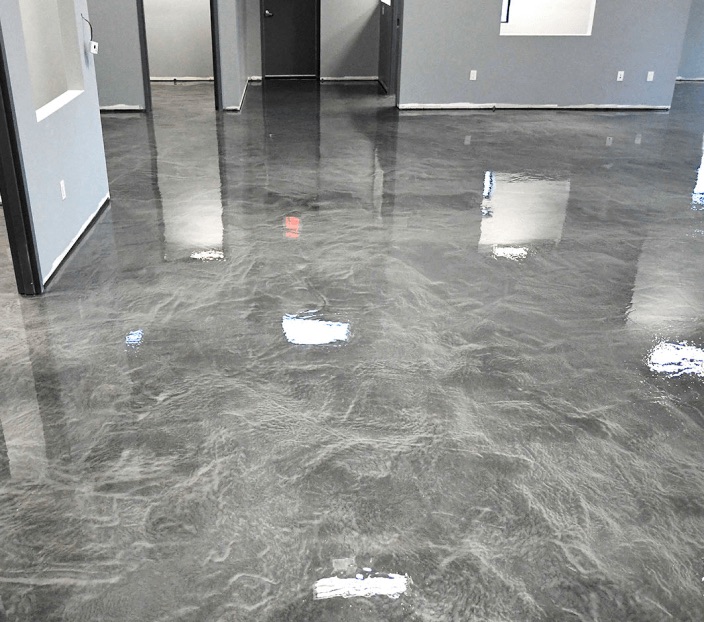 Elevate Your Space with Metallic Epoxy Flooring for Garages and Basements